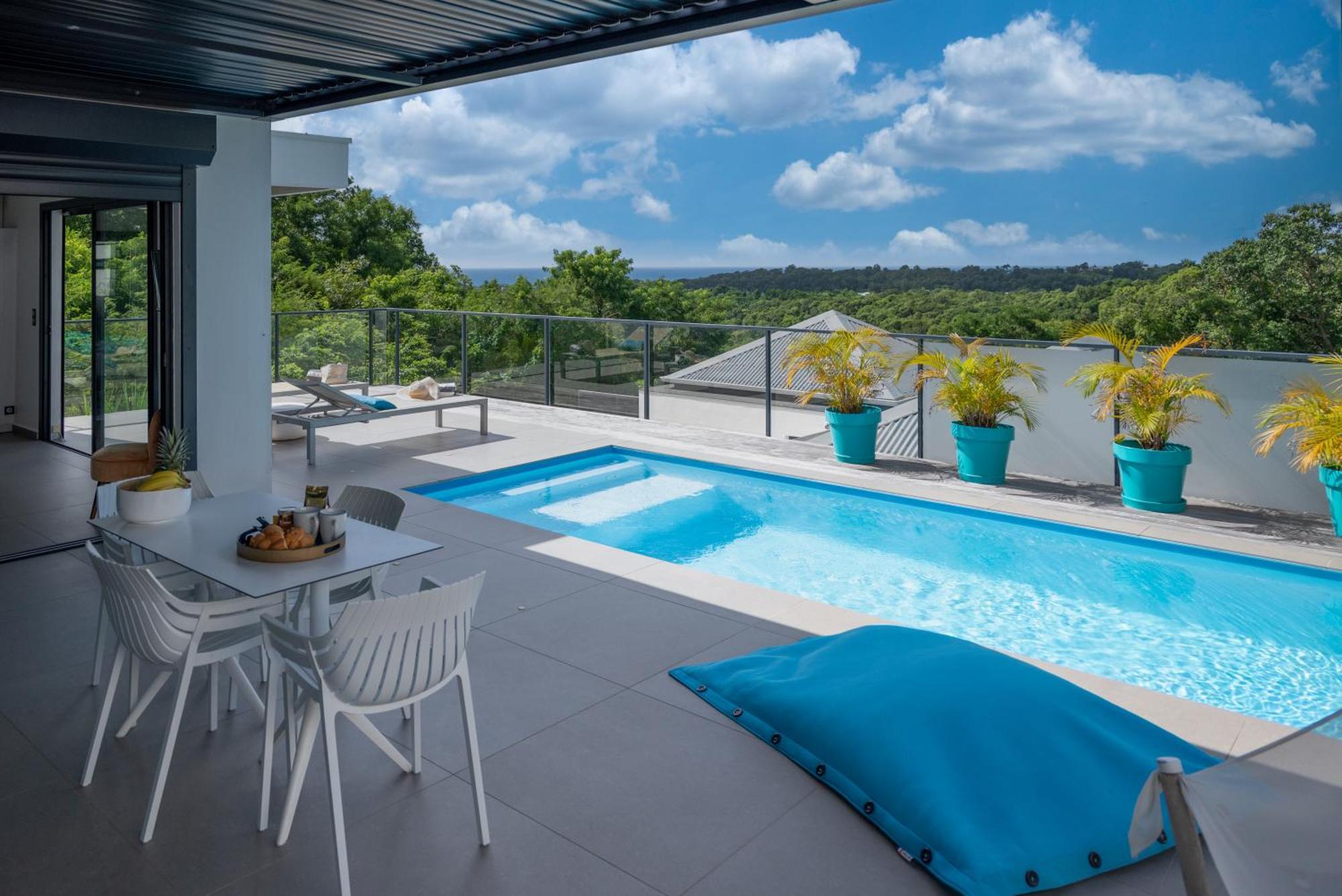 Tropic & Chic Villa Sainte-Anne  Luaran gambar