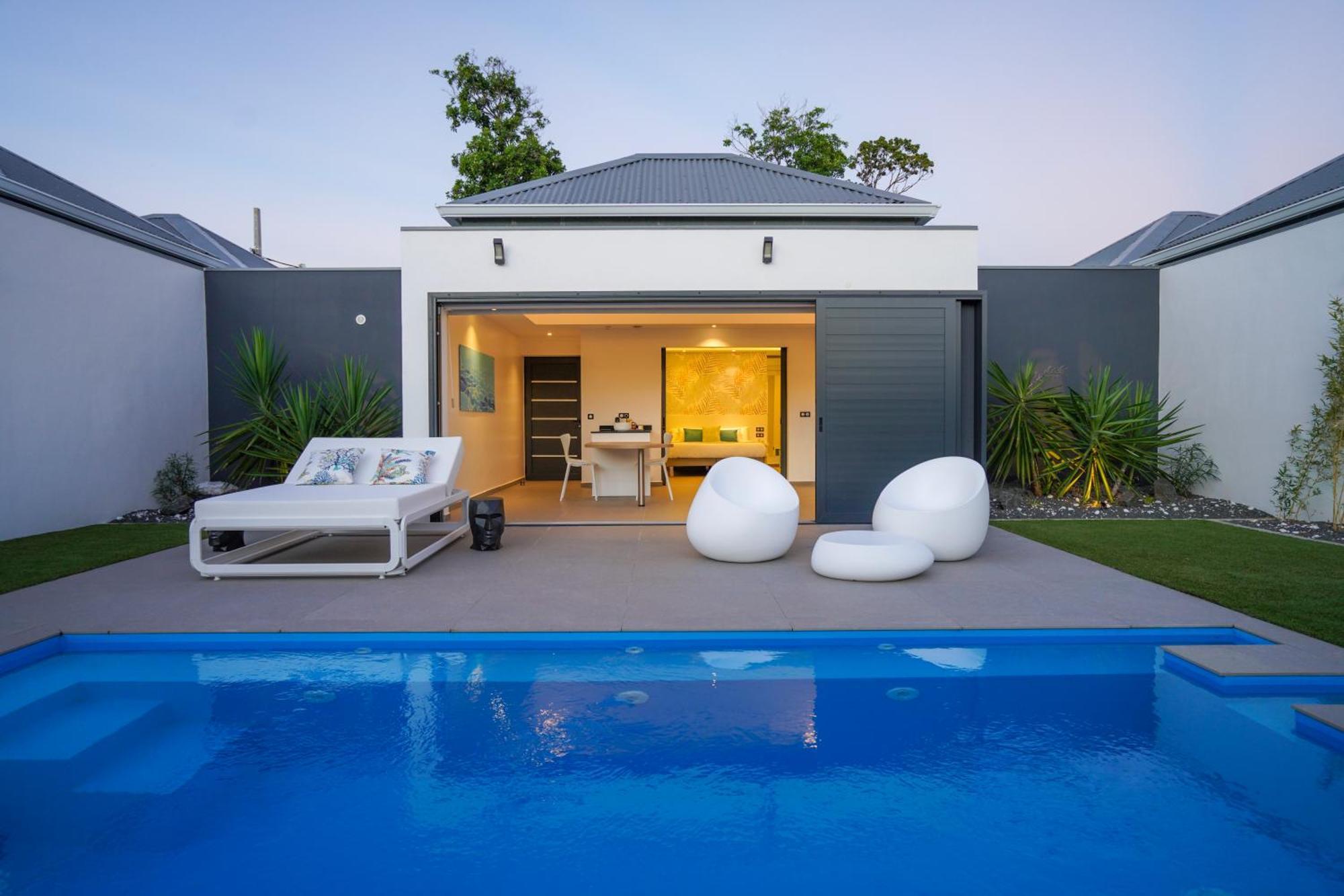 Tropic & Chic Villa Sainte-Anne  Luaran gambar