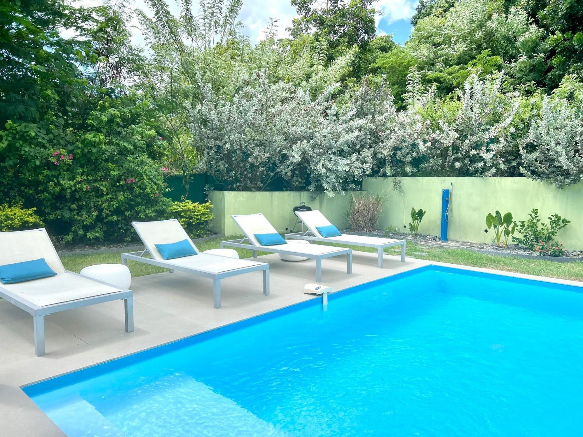 Tropic & Chic Villa Sainte-Anne  Luaran gambar